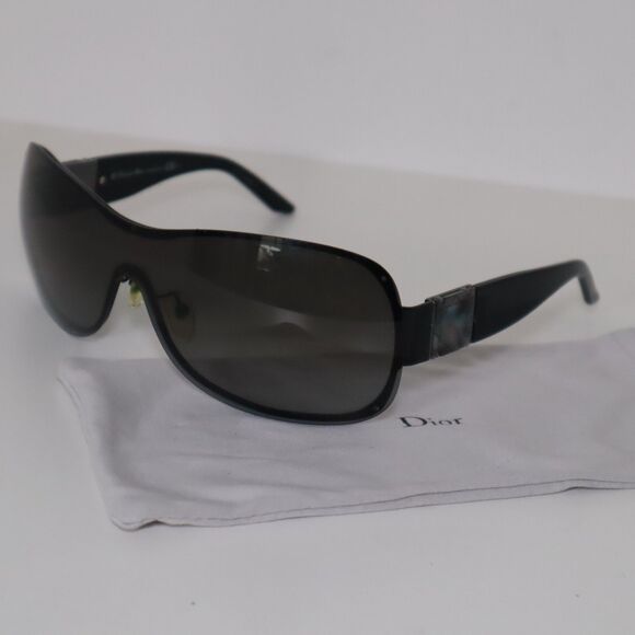 Christian Dior DiorClassic2 65ZPT Black Sunglasses 115mm - Picture 1 of 10